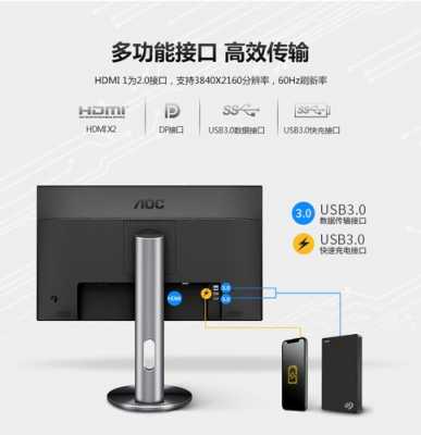 aoc225pw可以插u盘的显示器（aoc显示器可以连接笔记本吗）